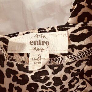 Cheetah blouse